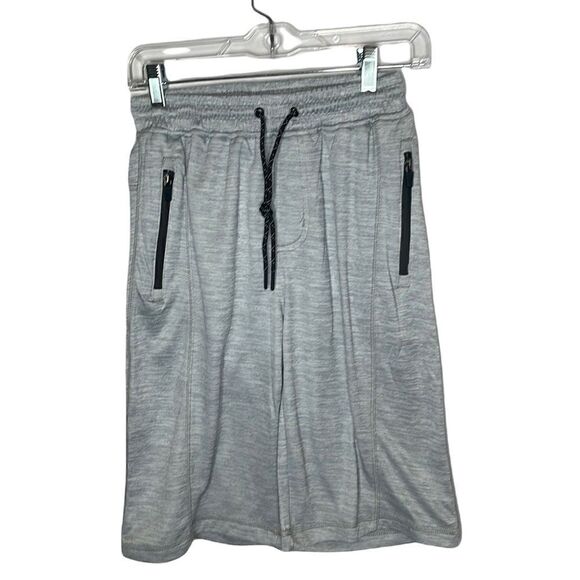 Burnside Grey/Black Men’s Sweat-Pants Shorts. Size Small. - Picture 1 of 4
